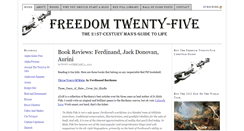 Desktop Screenshot of freedomtwentyfive.com