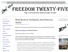 Tablet Screenshot of freedomtwentyfive.com